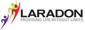Laradon Hall logo and brand, providing life without limits, client management system.