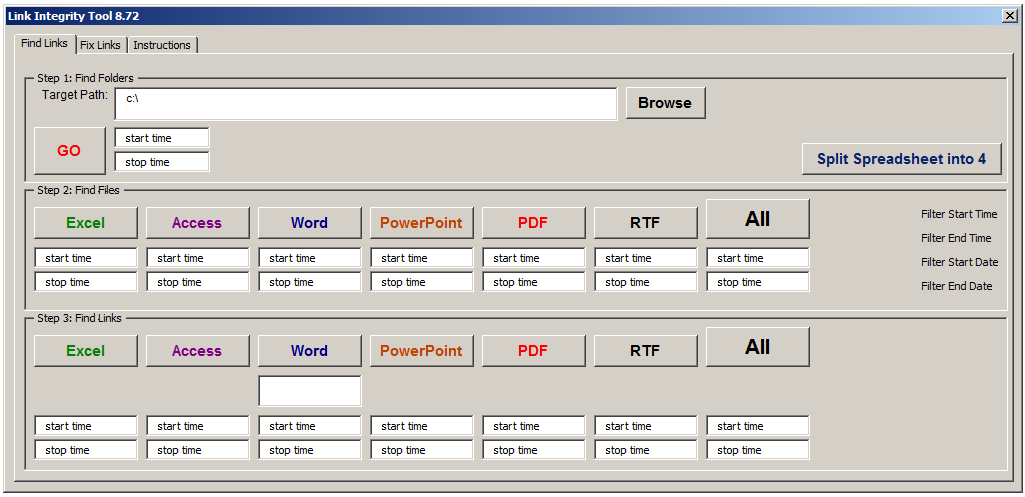 Server Consolidation / Migration Assistant 2 Server Consolidation Migration Assistant tool GUI with file type filters and dependency scanning options.
