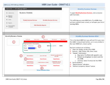 Free Microsoft Access Web Application Migration Strategy Report 40 MS Access web application user guide demonstrating navigation and drop-down list functions within a sample CRM system.