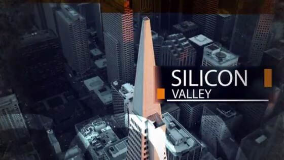 Microsoft Access billing system conversion and Silicon Valley cityscape.
