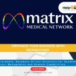 Help4Access client management solution for Matrix Medical Network, database modernization services.