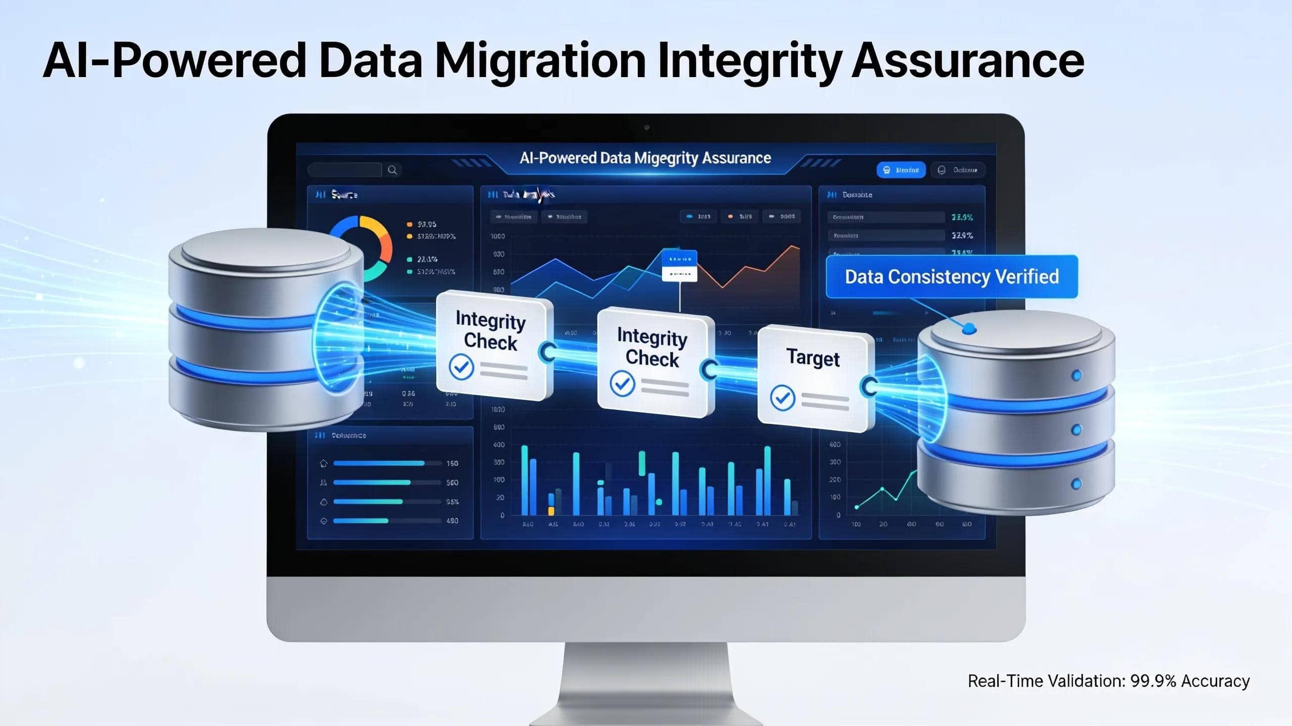 How AI is Revolutionizing Enterprise Database Migration 3 AI-powered data migration ensuring data integrity and consistency between legacy and modern databases.