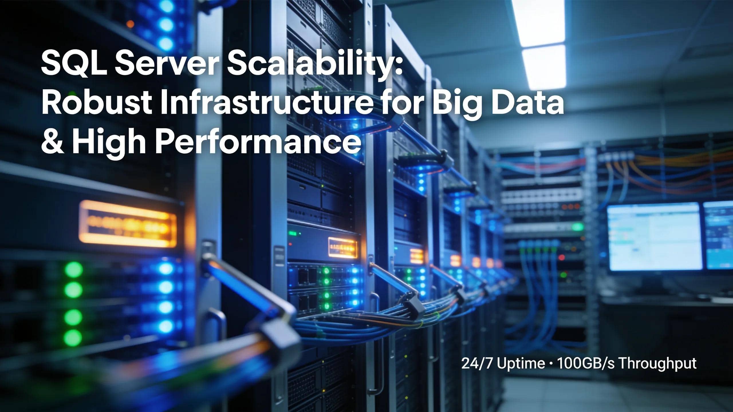 Why Enterprise Companies Are Migrating from Microsoft Access to SQL Server 3 SQL Server infrastructure supporting big data and high performance for enterprise database migration.